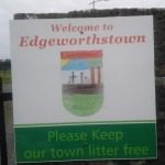 Edgeworthstown Tidy Towns sign