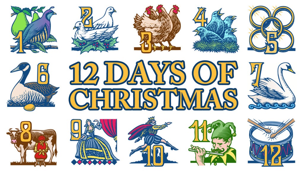 12 Days of Christmas Artwork