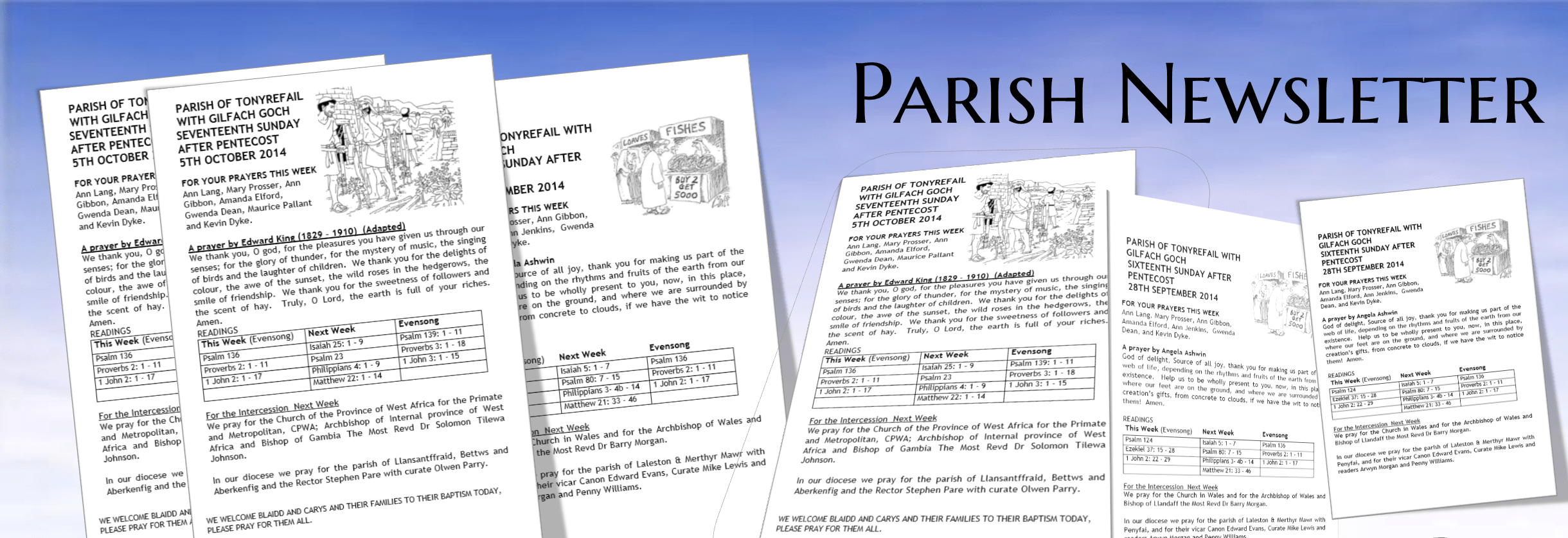 Parish Newsletters