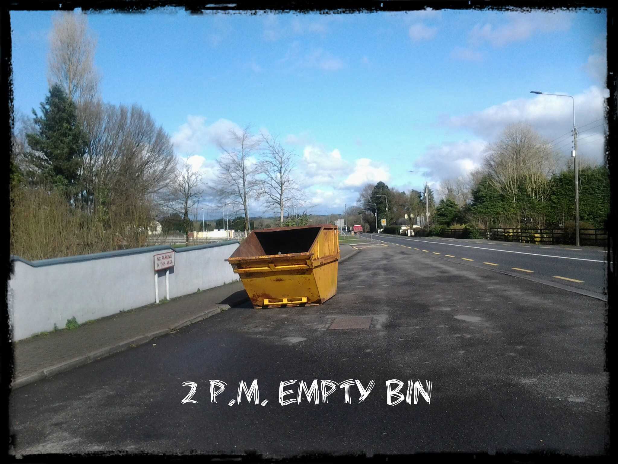 Spring Cleanup March '17 - Empty Bin
