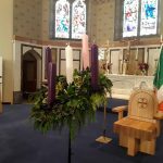 St. Mary's Church, Edgeworthstown, Co. Longford. Advent Wreath.